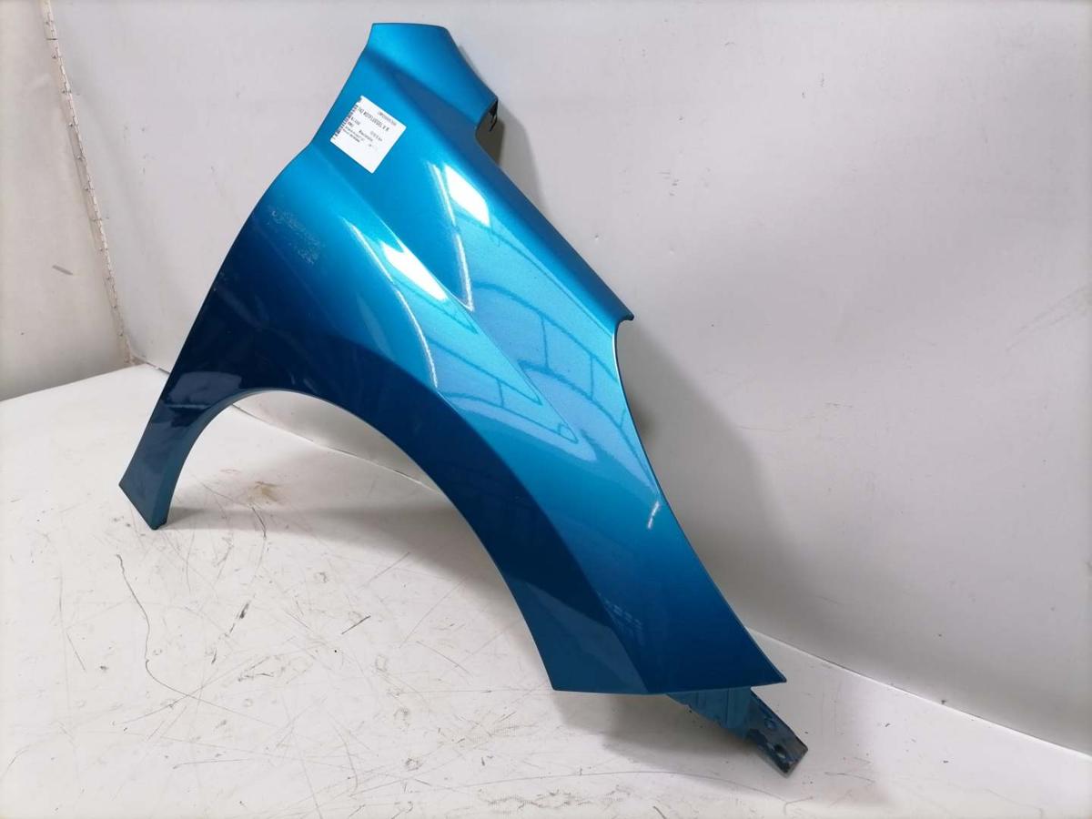 Peugeot 207 original Kotfl&uuml;gel vorn rechts KMU Blaumetallic Bj.2008